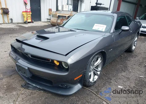 2022 Dodge Challenger R/T from USA, damaged, VIN 2C3CDZBT9NH108332